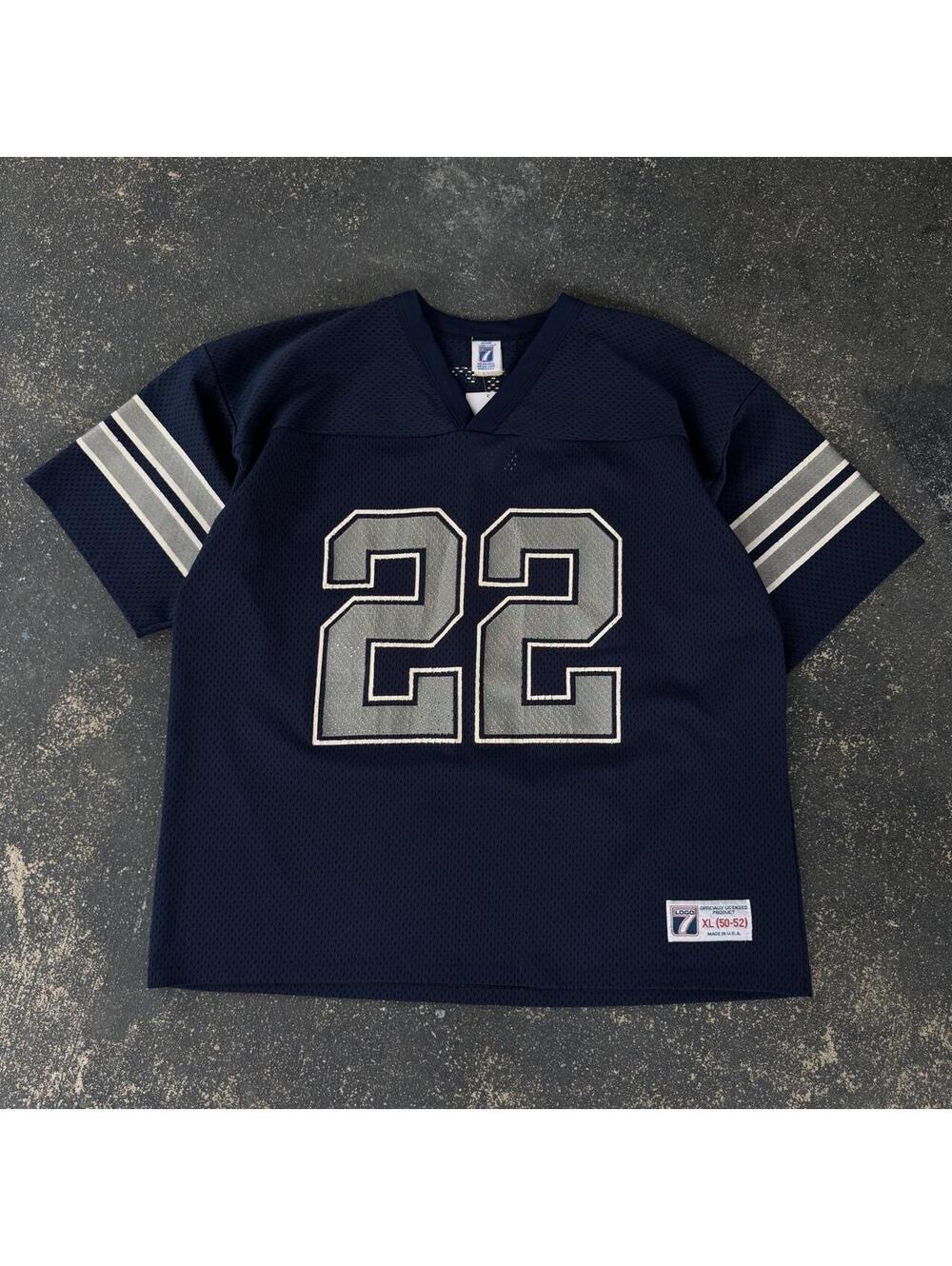 Vintage 90s Emmit Smith Dallas Cowboys Home Logo 7 Jersey